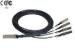 QSFP to SFP breakout cable DAC QSFP-4SFP10G-CU1M Twinax Copper Cable