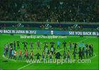 P10 Outdoor Soccer Stadium Perimeter LED Display Full Color 6000 Cd/m2