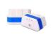 Small Size Car2 Wifi VGATE OBD2 Scanner Car Diagnostic Code Reader White / Blue