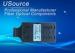 Dual Fiber 1.25G 1X9 Optical Transceiver MMF 850nm Wavelength 550m Distance