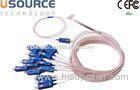 Compatible Fiber Optic Splitter GPON EPON SMF-28 Fiber Optic Beam Splitter