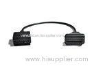 Nissan 14Pin Male to OBD 17 Pin to 16 Pin OBD OBD2 Adapter DLC 16Pin Female Diagnostic cable
