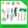 Plastic / Steel 9pcs Handle Garden Tool Sets With Fork / Pruning Tools