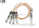 1 Meter 40G Breakout AOC Cable QSFP to SFP+ Fiber Cable OM1 OM2