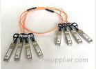 1M 4X4 Breakout AOC Cables SFP-10G-AOC1M Active Cable SFP+ Connector