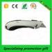 Heavy Duty Aluminium Alloy Auto Retractable Pocket Utility Knife ROHS / SGS