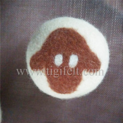 2016 New Design wool dryer balls with knited logo