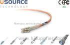 Multimode lc - lc Patch Cord Solutions Duplex 62.5 / 125 Fiber Jumper Cables