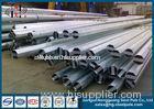 13.8 KV 69 KV Galvanized Steel Poles for Philippine Transmission