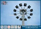 Q235 Anticorrosive Conical Flood Lighting Pole High Mast with Lifting System