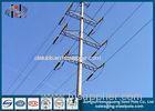 110 KV Octagonal Power Transmission Poles with Hot dip Galvanization