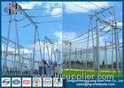Electrical Substation Galvanized Steel Structure CO2 Welding