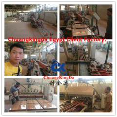 10+1 Heads Automatic Double Side Dry Type Ceramic Wall Tiles Squaring Chamfering Machine