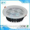 2800 - 3200K Black And White Color 3D LED Downlight 18w For House / Residential