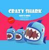 Lovely 3D Shark Personalized Kids Backpack for School Wear Resistant