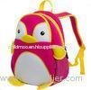 3D Cartoon Penguin Kids Travel Backpack Neoprene Waterproof