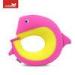 Pink Lovely Dolpin Kids Neck Pillow Waterproof Environmental Friendly