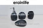 Idiomatical Sandstone Bathroom Accessories / Complete Bathroom Ensembles 4 Pcs