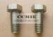 CE / ROHS Hex Cap Stainless Steel Cap Screws For SHANTUI Heavy Construction Machine