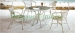 White rattan wicker dining sets furniture supplier