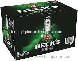 Becks Beer Bottle 330ml