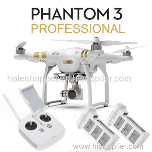 DJI Phantom 3 Professional RC Drone QuadCopter 2 Battery COMBO W/ GPS 4K Camera