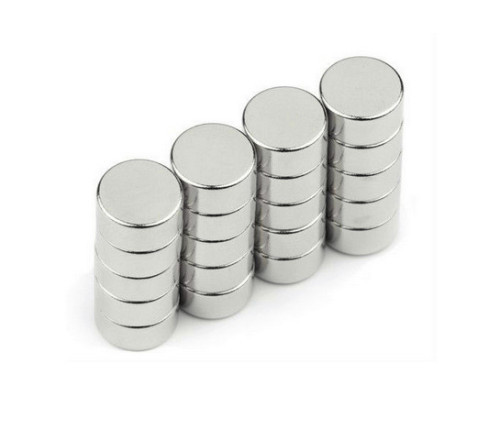 Strong N35 Sintered Neodymium Disc Magnet with Nickel Coating