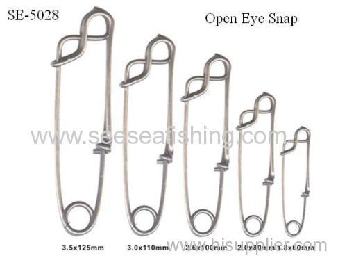 Open eye snap fishing swivel with good quality