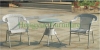 Patio rattan table chair set furniture designs