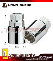 safety wheel lock zinc lock set