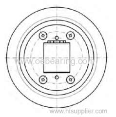Combined Bearing For Heavy Loads Adjustable From Outside For Steel Sections