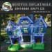 Haunted bounce house festival inflatable for Easter
