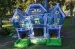 Haunted bounce house festival inflatable for Easter