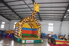 Giraffe inflatable children bounce house trampoline