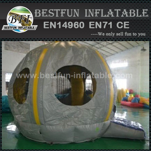 Quality inflatable outdoor trampoline UFO air bouncer