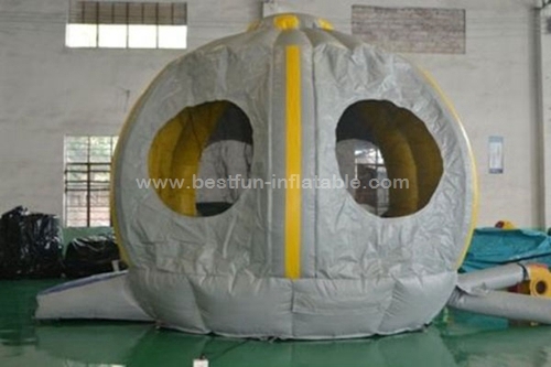 Quality inflatable outdoor trampoline UFO air bouncer