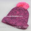 20*26cm Girels Warm Red Knitted Hat Yiwu Sourcing Agent Customer Design