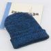 Navy Blue Winter Women Knitted Hat Agent Hats And Berets 17*23cm
