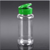 100ml Clear Spice Bottle plastic salt&pepper shaker bottle with Flapper Cap