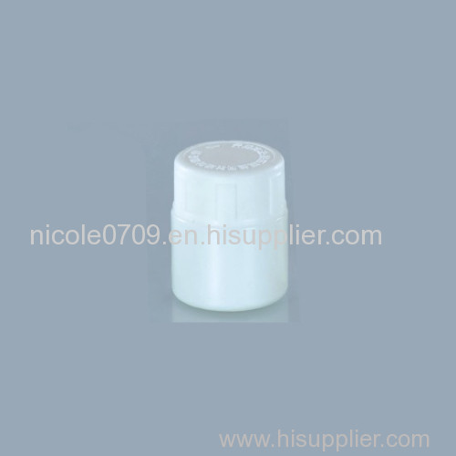 35ml HDPE clear empty plastic medicine capsule pill bottle