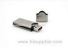 Silver Plastic USB Flash Drive Hardware Encryption for Photographers