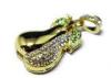 OEM Metal Gold Diamond USB Memory Stick 8G High Speed USB 2.0