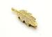 Gold Diamond Jewelry Usb Flash Drive USB 2.0 Interface Leaf Shape