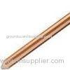 Lightning Protection System Copper Bonded Grounding Rod Dia 12mm 15mm 20mm