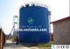 Enameled PorcelainSteel Grain Storage Silos Anti - Corrosion For Agriculture