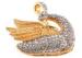 Micro Swan Shaped Luxury USB Jewelry Flash Drive Customized