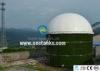 Double enamel coating Liquid Storage Tanks / aluminium dome roof storage tanks