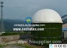 Double enamel coating Liquid Storage Tanks / aluminium dome roof storage tanks