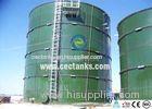 Industrial glass lined water storage tanks / 100 000 gallon water tank
