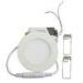 3w Recessed Round LED Panel Light 3000k Pure White Short Circuit